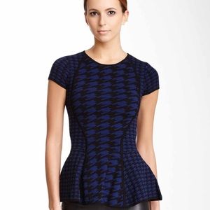 Torn by Ronny Kobo Vivienne Peplum Top